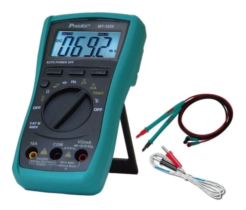 TESTER DIGITAL AUTORANGO MT-1232 PRO´SKIT