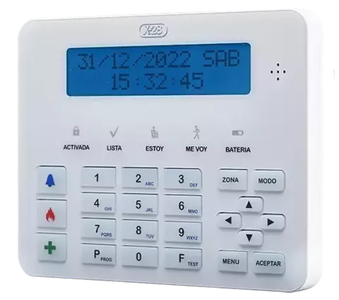 TECLADO CON PANTALLA FULL TLCD-MPXH X-28