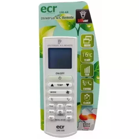 CONTROL REMOTO AIRE ACONDICIONADO UNIVERSAL UNI-AR ECR