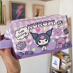 Cartuchera XL - Neceser Porta Cosméticos Kuromi - comprar online