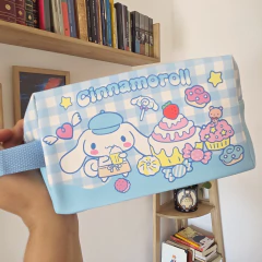 Cartuchera XL - Neceser Porta Cosméticos Cinnamoroll Cuadrille - comprar online