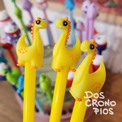 Lapicera Dino Amarillo