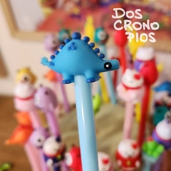 Lapicera Dino Azul