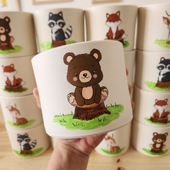 Cilindro Mapache (Colecciòn Animalitos del Bosque) - tienda online