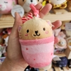 Llavero Peluche Gatito Milkshake Smoochy Pals Soft Kawaii