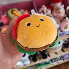 Llavero Peluche Hamburguesa Smoochy Pals Soft Kawaii - Dos Cronopios