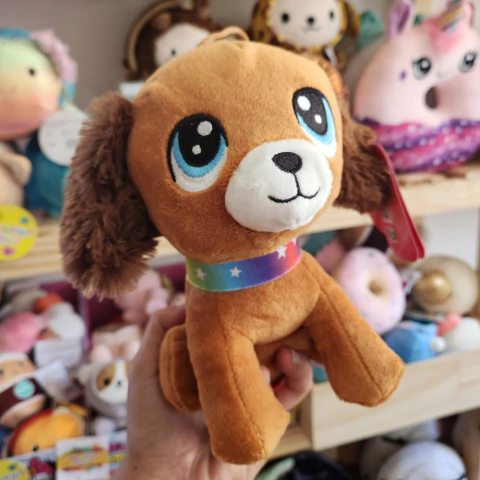 Peluche Perrito Kawaii Sentado - comprar online