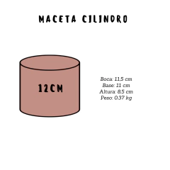 MACETA PINTADA A MANO TOTORO Y SUSUWATARIS CILINDRO - DOS CRONOPIOS - Dos Cronopios