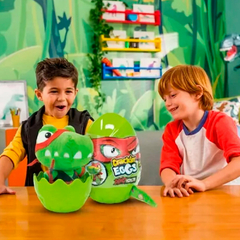 Huevo Crackin Eggs Dino Ninja Peluche Interactivo (Katano) - Dos Cronopios