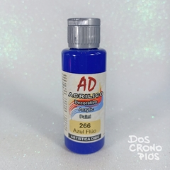 Acrílico Decorativo AD Azul Flúo - 60ml