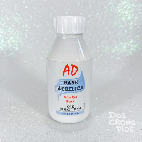 Base Acrílica Blanco Titanio - 100ml