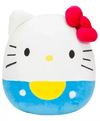 Squishmallow Hello Kitty 35cm (Grande) - Azul
