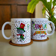 Taza Pelusa Carnaval - Dos Cronopios