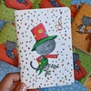 Combo Libreta A6 (Pelusa bailarin) + Mini Lapicera Palta