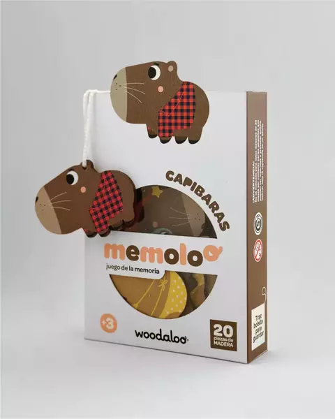 Juego de Memoria Capibaras - comprar online