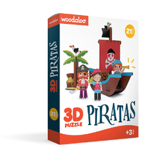 3D Puzzle Piratas