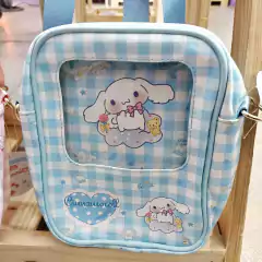 CARTERA MORRAL CINNAMOROLL CON VISOR (ECOCUERO)