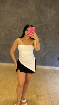 Blusa Canelado Assimétrica Bruna - comprar online