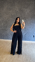Macacão Pantalona Preto - Mariele Francine