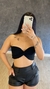 Cropped Tricot Modal torcido Preto - comprar online