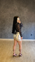 Cropped Tule Pedraria Thalya Preto - Mariele Francine