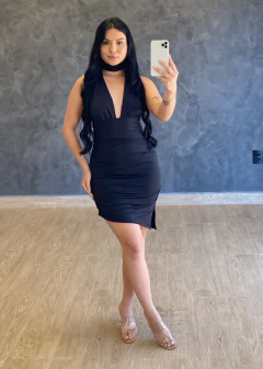 Vestido Curto em Poliamida Multiformas 