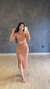Vestido Iara Manga Longa Nude - comprar online