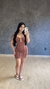 Vestido Risca Marrom - comprar online