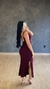 Vestido Thaine Marsala na internet
