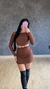 Vestido Karina Marrom