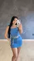 Conjunto jeans Strass