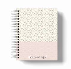 Caderno Pautado Floral - 18x24cm