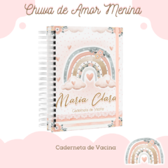 Caderneta de Saúde - Chuva de Amor Menina
