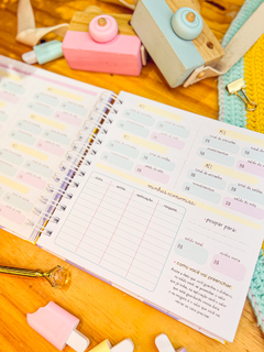 Imagem do Novo Planner Financeiro - 18x18 - Coleção Florescer