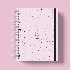 Caderno Signos Constelação - Gêmeos