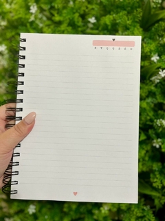 Caderno Pautado Coleção Momentos - 18x24cm - comprar online