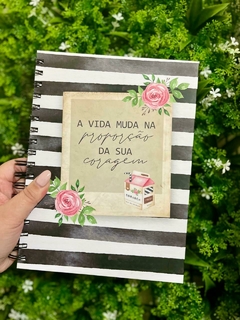 Caderno Pautado Coleção Momentos - 18x24cm