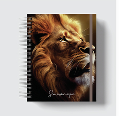 Caderno Pautado Leão de Judá - 18x24cm
