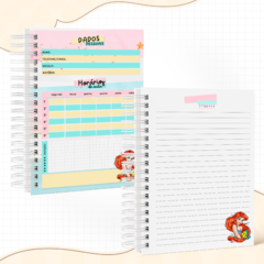 Caderno Pautado Personalizado 200 pag - 15x21 - Ariel - comprar online