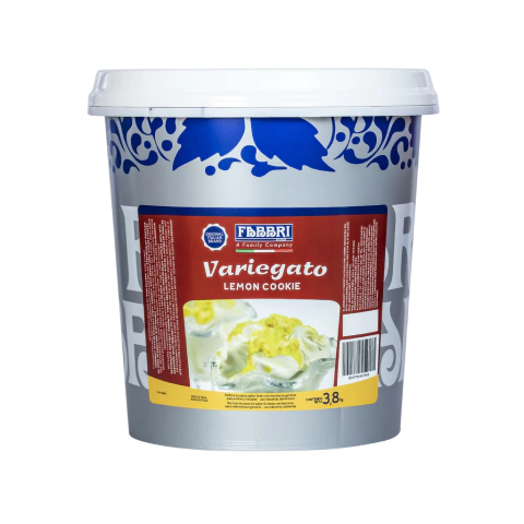 VARIEGATO LEMON COOKIE NACIONAL X 3.8 KG FABBRI