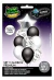SET 9 GLOBOS PREMIUM PLATA - comprar online
