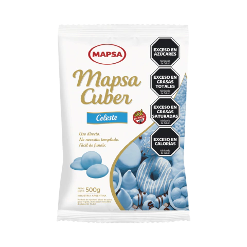 MAPSACUBER CELESTE BOTONES 6X0.5KG MAPSA