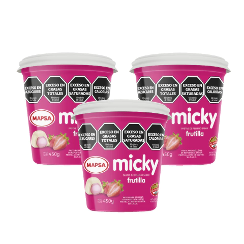 PASTA UNTABLE FRUTILLA 6 X 450 GRS - comprar online