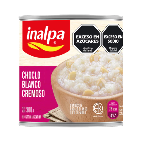CHOCLO CREMOSO BLANCO X 300 g INALPA - comprar online