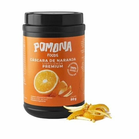 NARANJA LIOFILIZADOS X 80g POMONA