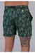 Shorts Red Feather Green Leaves Ref 25054 - loja online