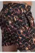 Imagem do Shorts Red Feather Abstract Dark Flowers Ref 24957