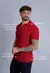 Camisa Polo CW Italiana Tricot Vermelha na internet