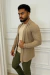 Cardigan Zip Off ML Slim Fit Marrom REF 691 na internet
