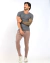 Calça Moletom Bolso Faca com Cordão Marrom - comprar online